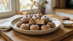 Zarte Gewürzkekse mit Zimt und Nelke – schnell gerollt, fein mit Puderzucker