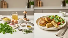 Vegetarische Hirse-Frikadellen: goldbraun, würzig und ganz einfach in der Pfanne