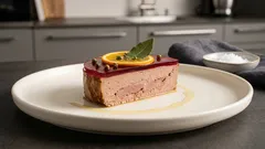 Entenleberpastete mit Portweingelee: festliche Terrine mit Orange und Sherry