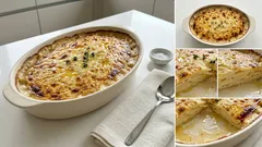 Sellerie-Kartoffel-Gratin: cremig, aromatisch und mit goldbrauner Kruste