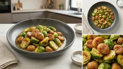 Rosenkohl-Maronen-Pfanne: schnell, nussig und herrlich herbstlich